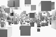 Obraz na stenu 3d tvary zs1114
